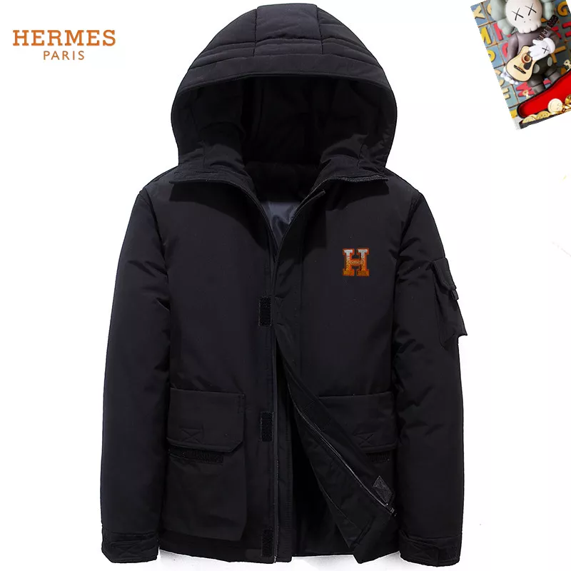 hermes doudoune manches longues pour homme s_1272572